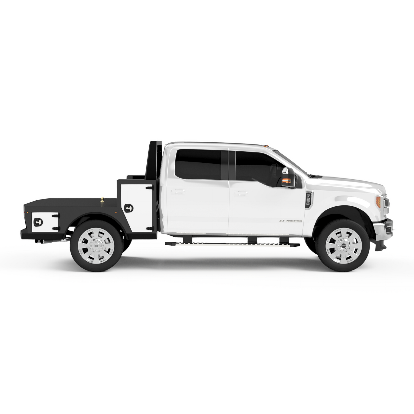 1999-2025 Ford F-250/F-350 Flatbed W/ Large Front Boxes