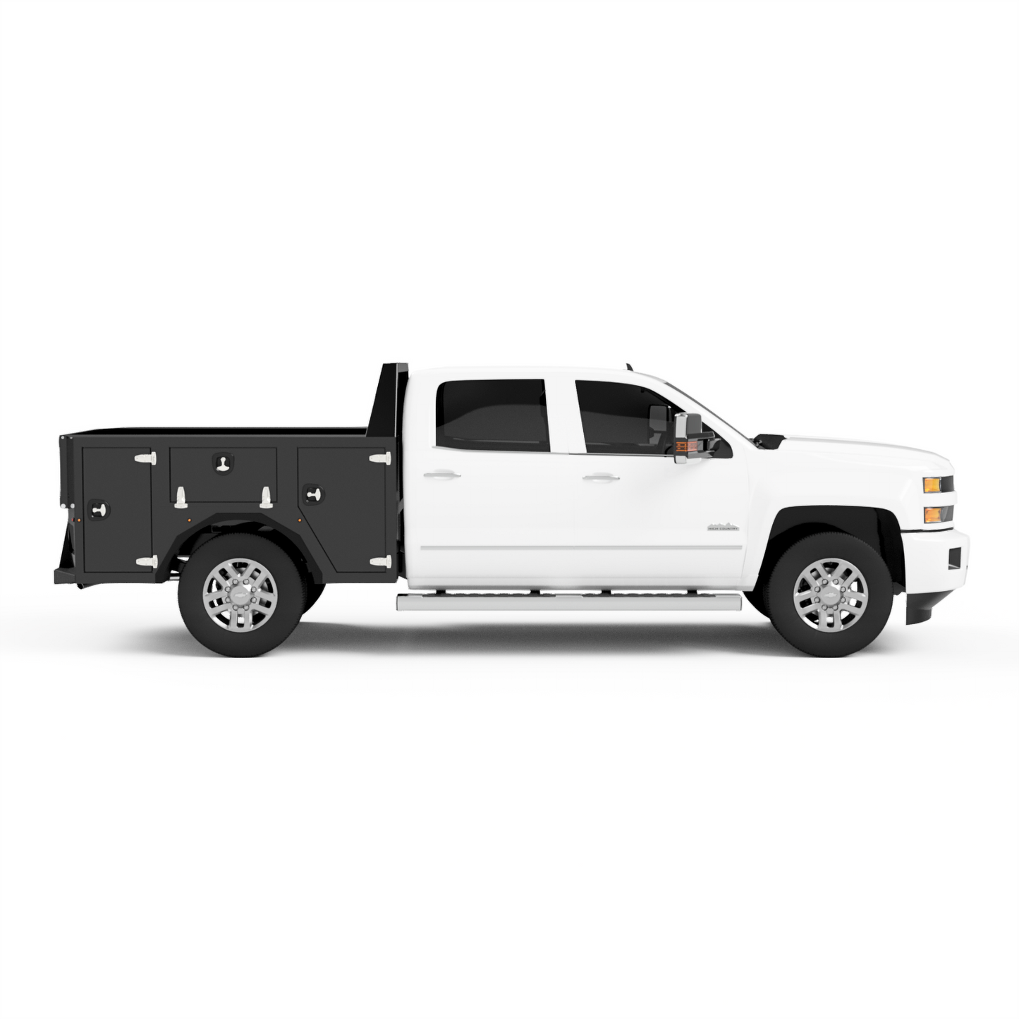 GM 2500/3500 Utility Bed W/ Deck-Top Boxes