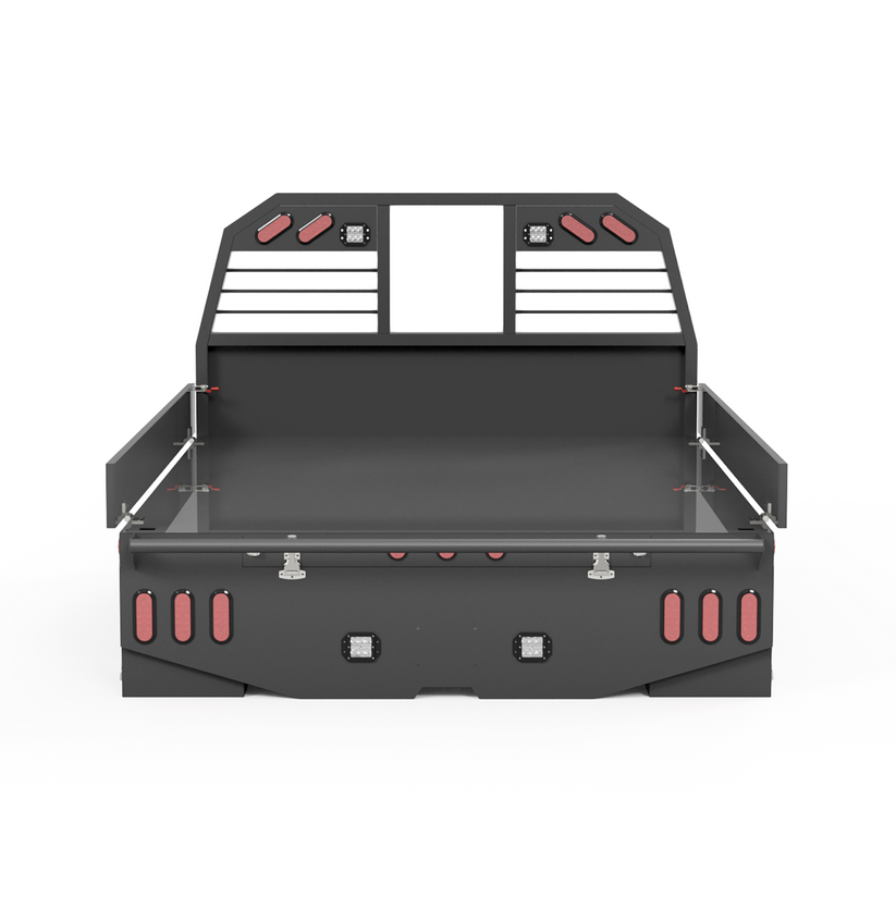 1999-2024 Ford F-250/F-350 Flatbed W/ Fender Boxes – nomadflatbeds