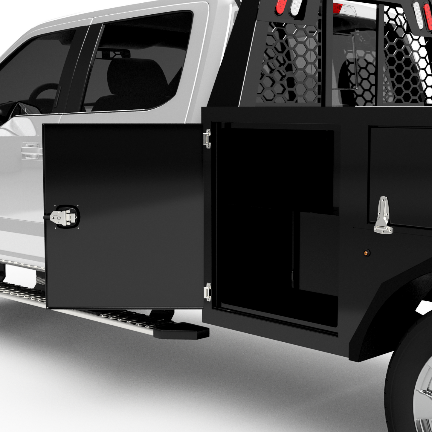 1999-2025 Ford F-250/F-350 Flatbed W/ Deck-Top Boxes