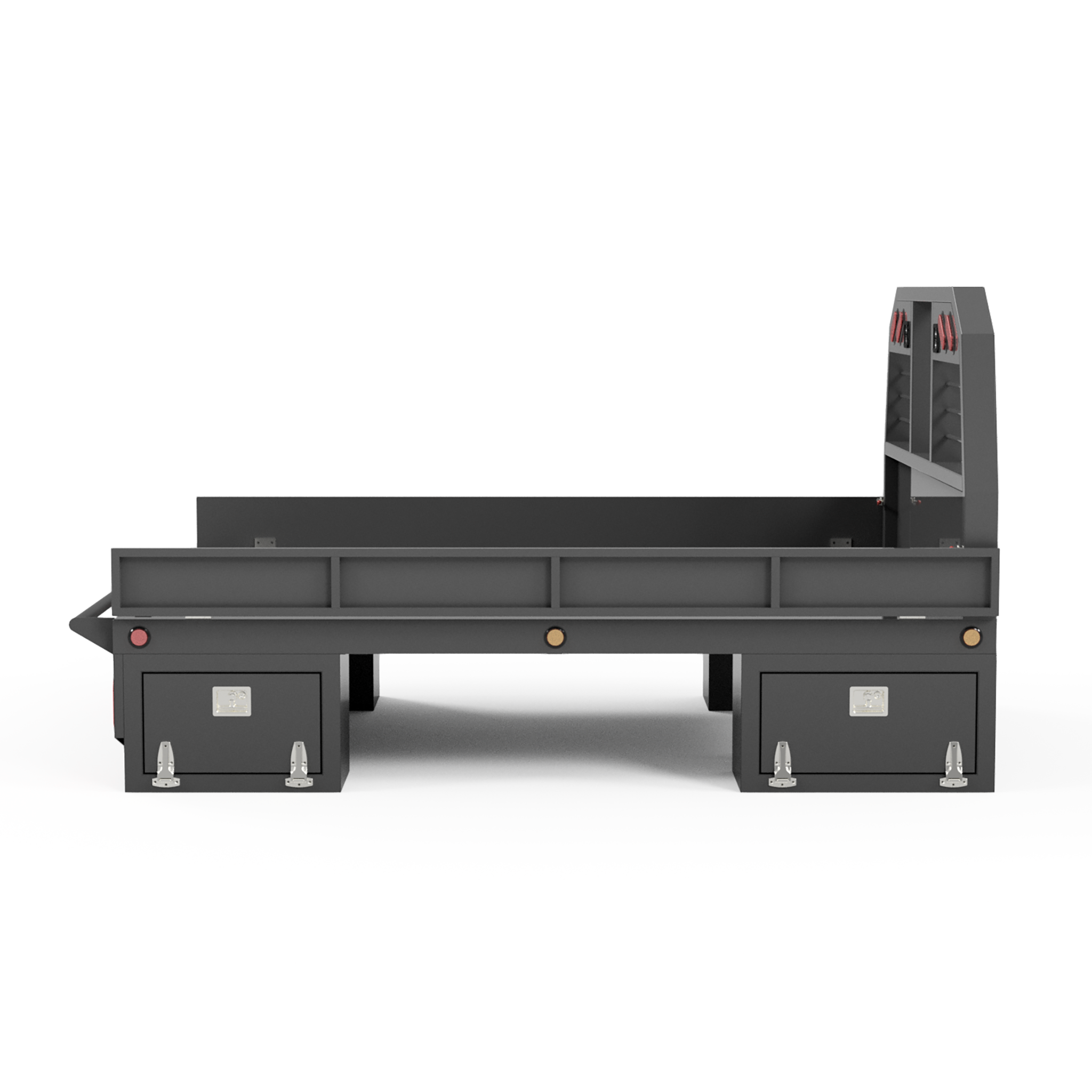 1999-2024 Ford F-250/F-350 Flatbed W/ Fender Boxes – nomadflatbeds