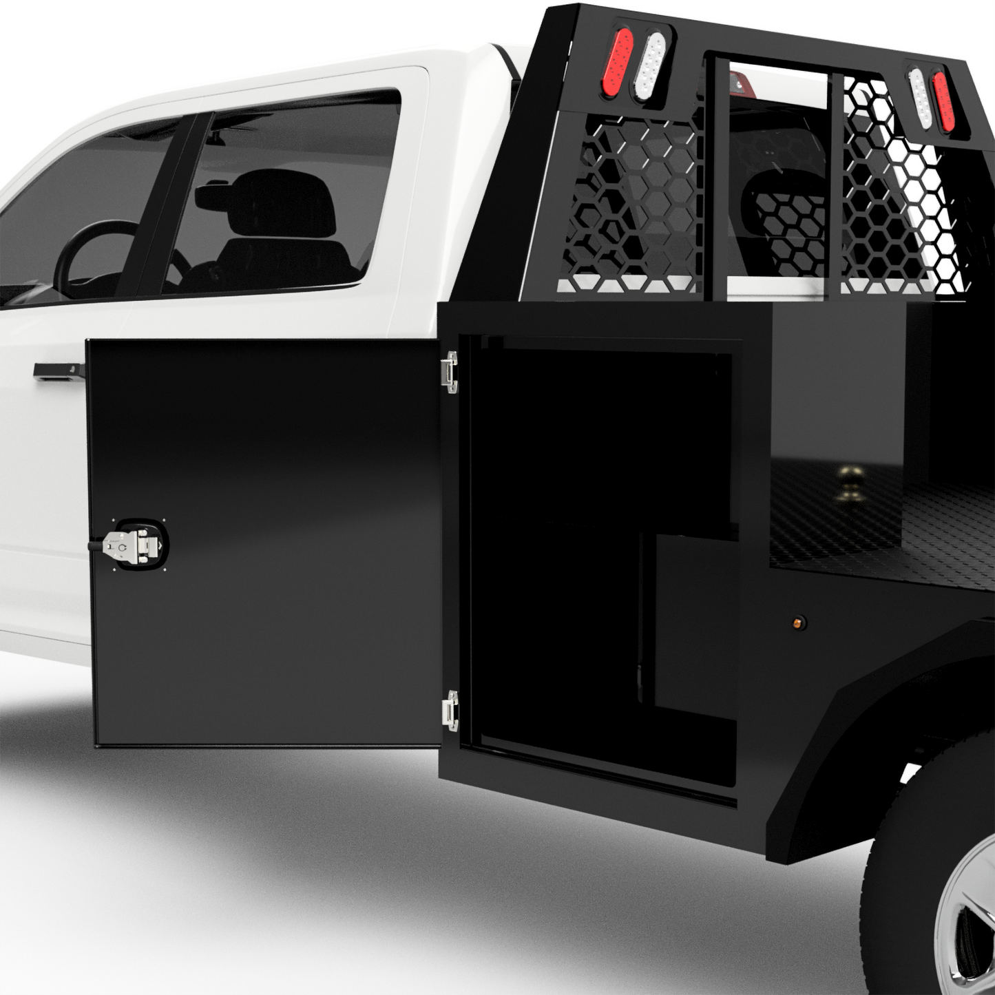 2003-2025 Ram 2500/3500 Flatbed W/ Large Front Boxes