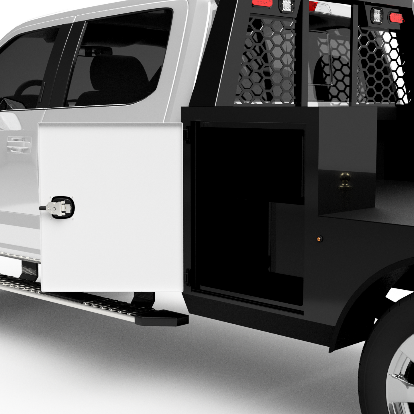 1999-2025 Ford F-250/F-350 Flatbed W/ Large Front Boxes