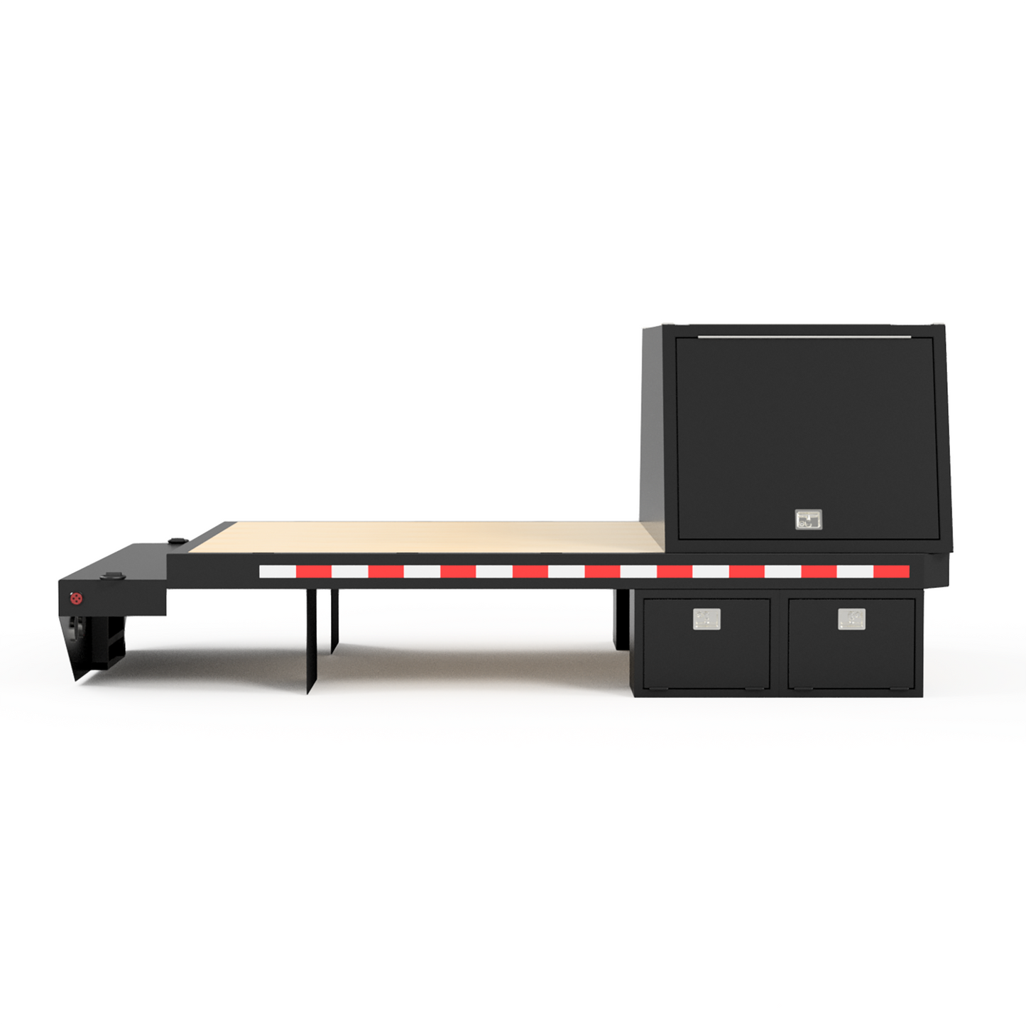 UNIVERSAL 84"CA Chassis-Cab 4500/5500 Welding Bed W/ Front Cabinet