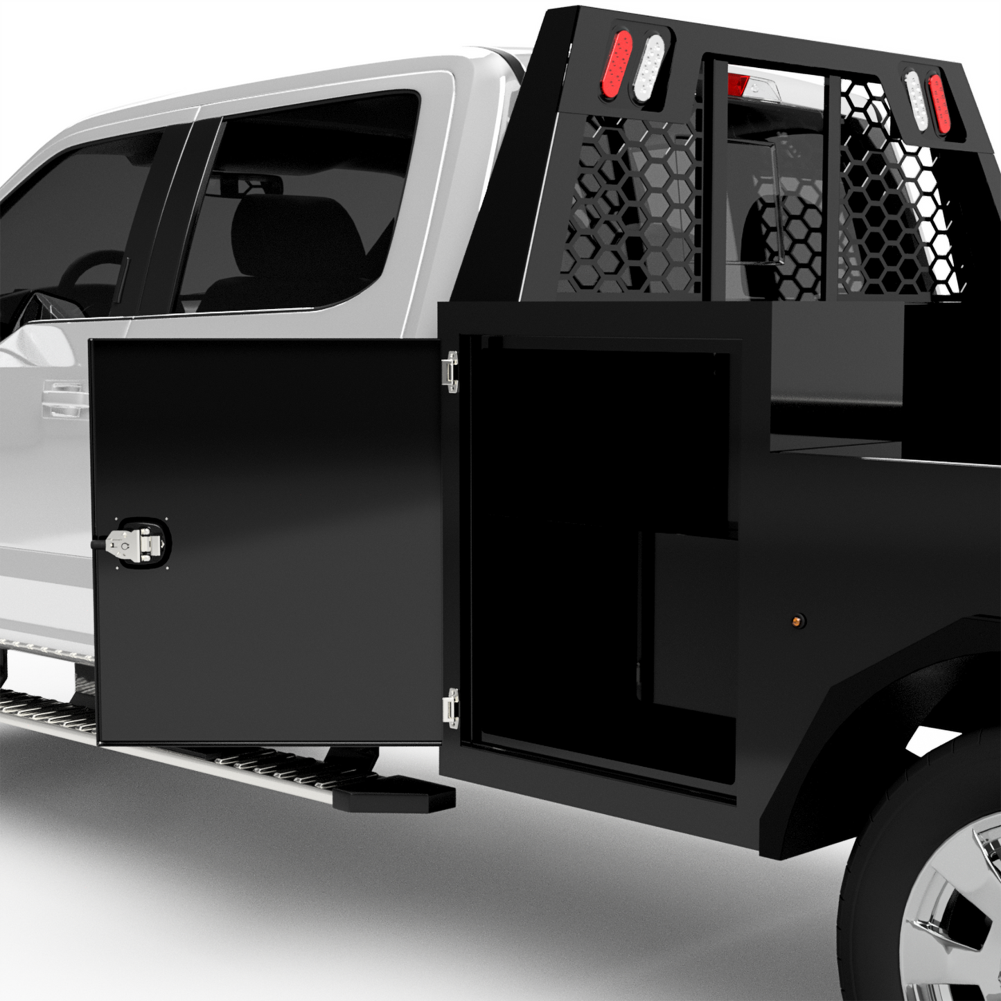 1999-2025 Ford F-250/F-350 Flatbed W/ Deck-Side Boxes