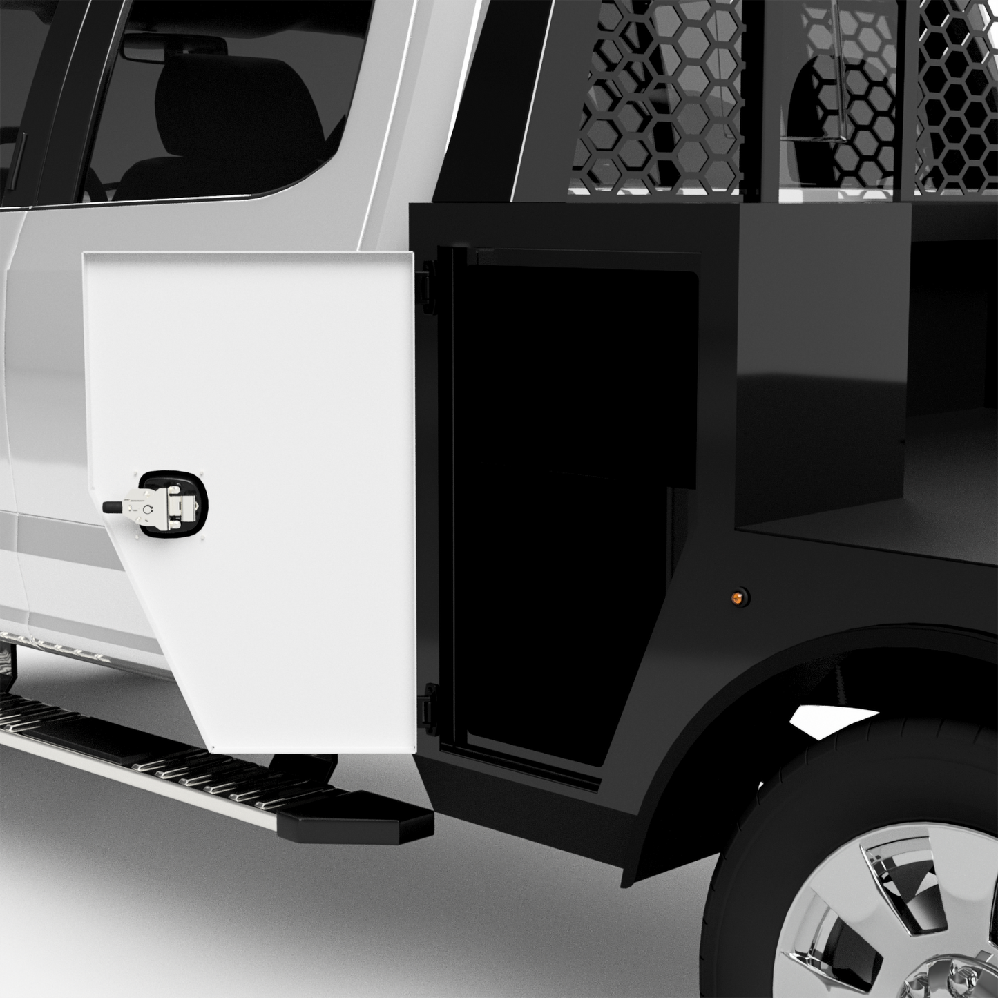 1999-2025 Ford F-250/F-350 Flatbed W/ Large Front Boxes