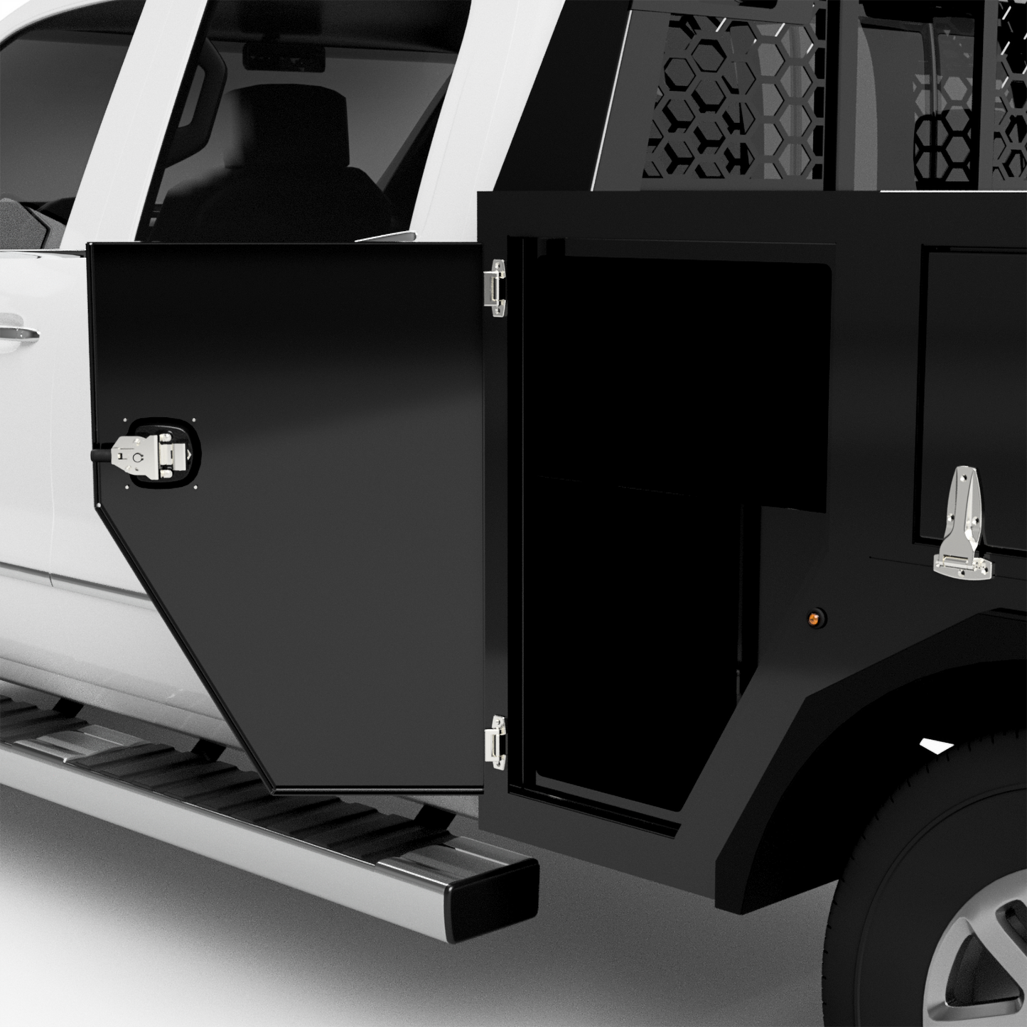 GM 2500/3500 Utility Bed W/ Deck-Top Boxes