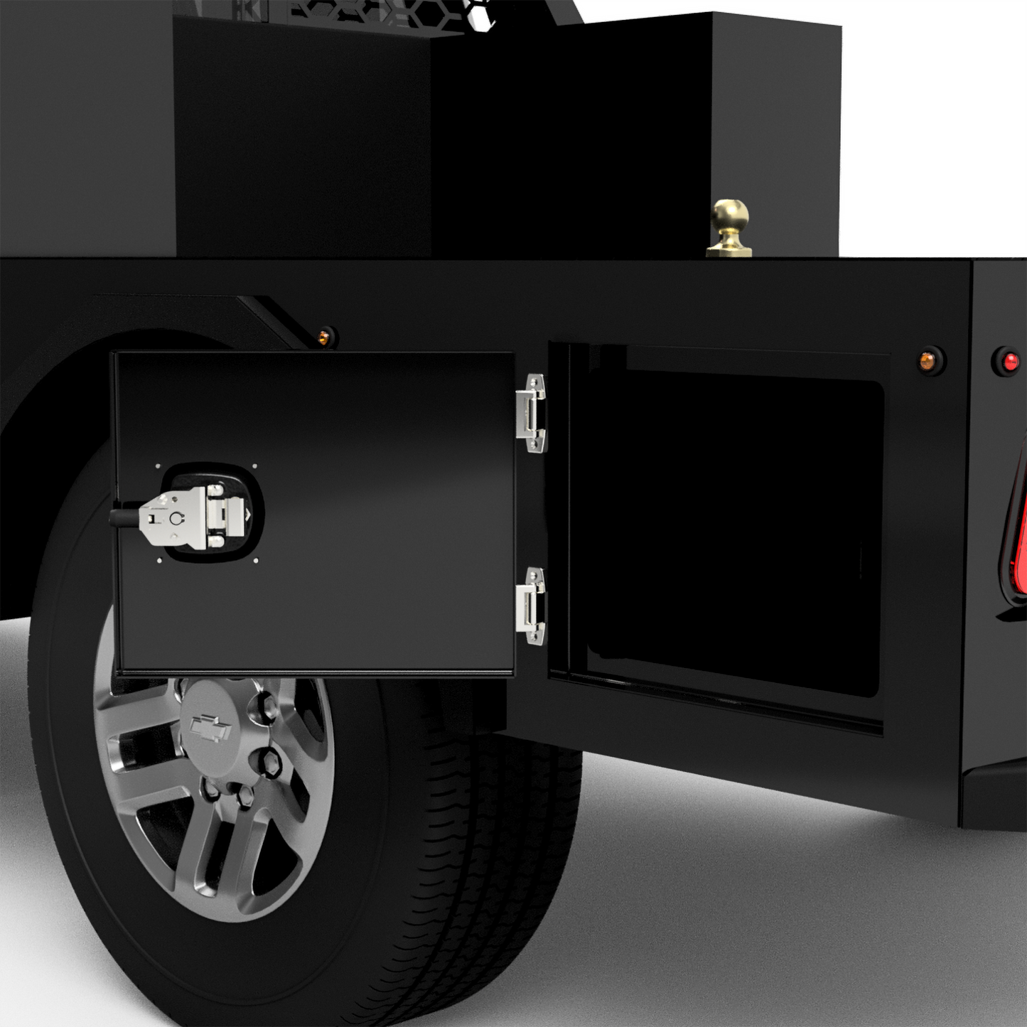 GM 2500/3500 Flatbed W/ Large Front Boxes