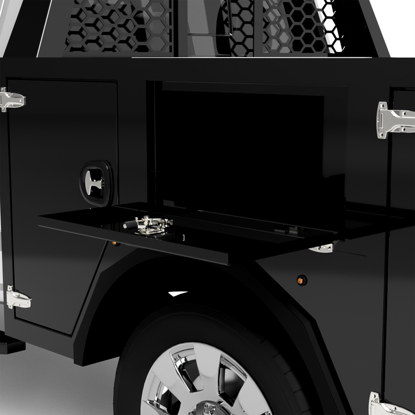 1999-2025 Ford F-250/F-350 Flatbed W/ Deck-Top Boxes