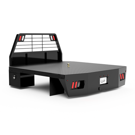 1988-2025 GM 3500 Flatbed W/ 2 Under-Body Boxes