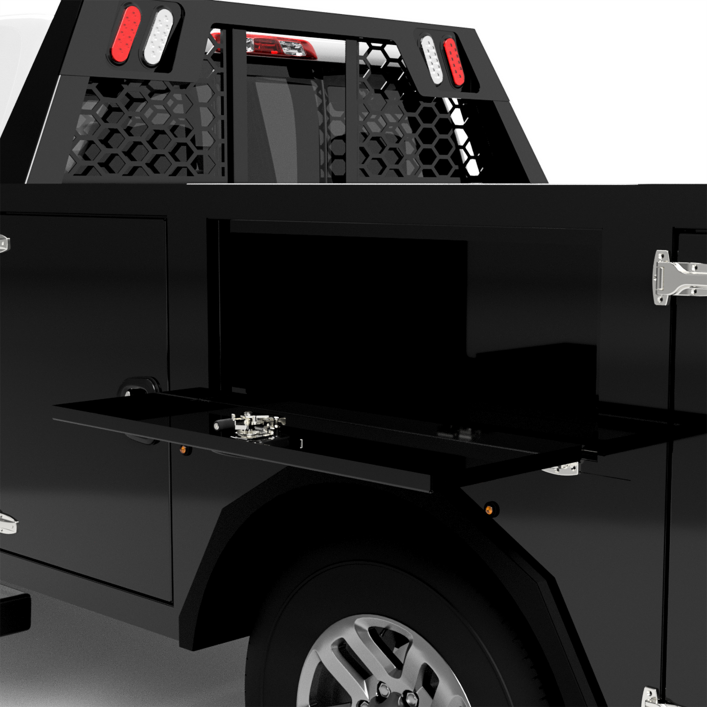 GM 2500/3500 Utility Bed W/ Deck-Top Boxes