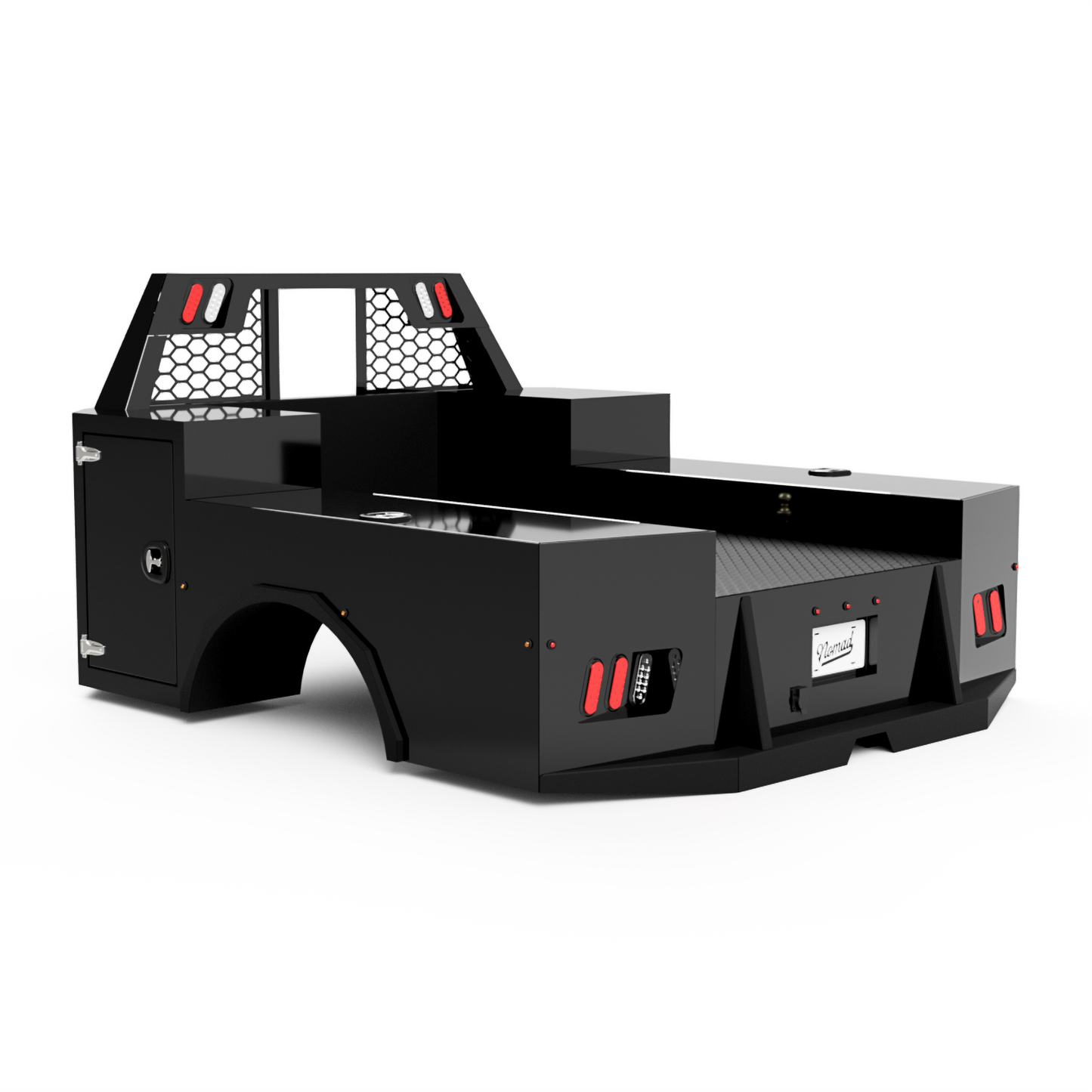 1988-2025 GM 3500 Utility Bed W/ Deck-Side Boxes