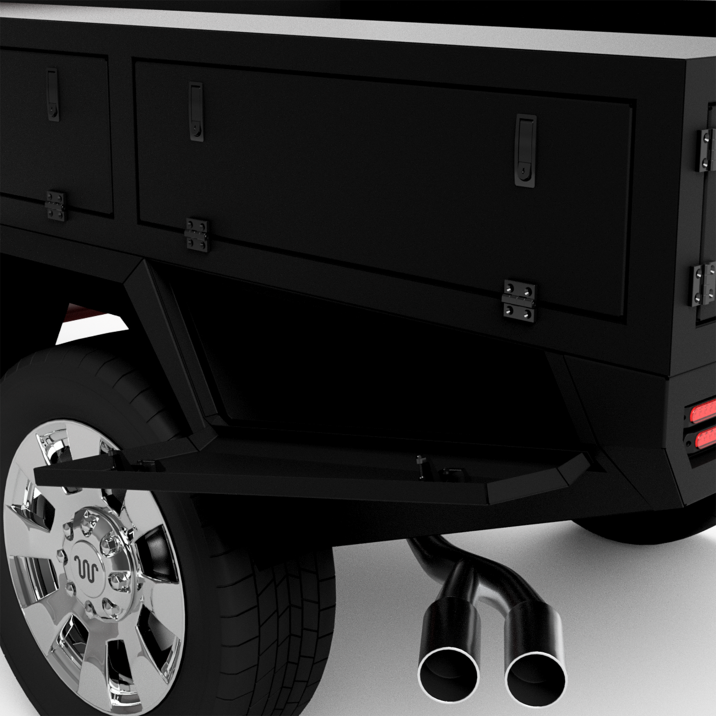 1999-2024 Ford F-250/F-350 Flatbed W/ Deck-Top Boxes