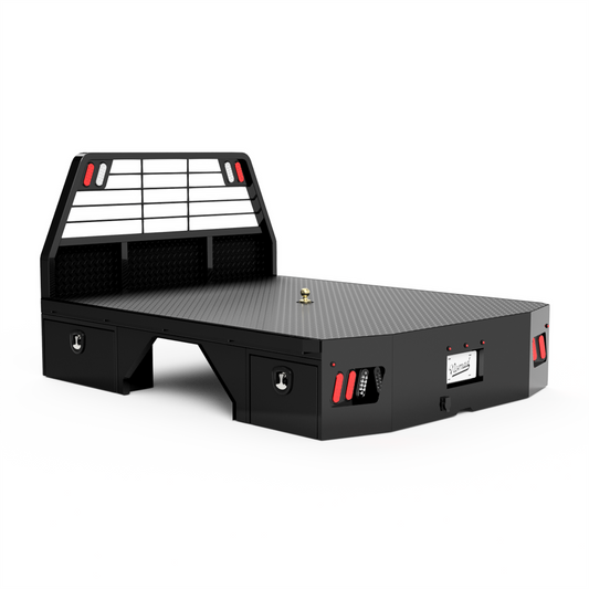 1988-2025 GM 2500/3500 Flatbed W/ 4 Under-Body Boxes