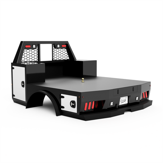 1988-2025 GM 3500 Flatbed W/ Large Front Boxes
