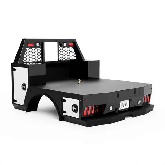 1988-2025 GM 2500/3500 Flatbed W/ Large Front Boxes