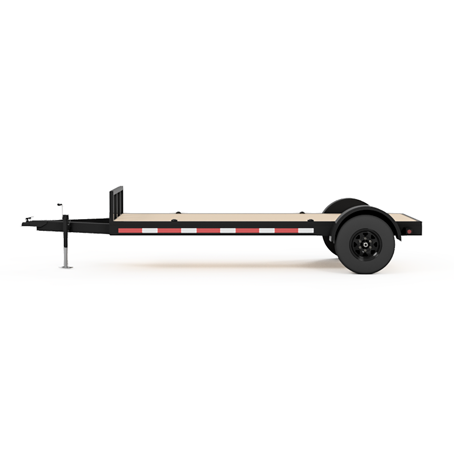 Utility Trailer 12' Long  W/ Single 6,000 LBS 58"/73" Axle