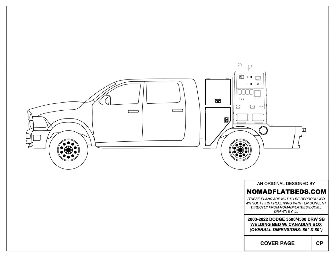 Dodge/Ram Truck Bed Plans nomadflatbeds